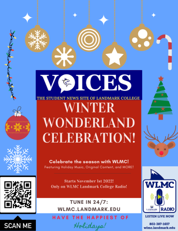 WLMC Desk Report: Walking in an LC Voices Winter Wonderland!