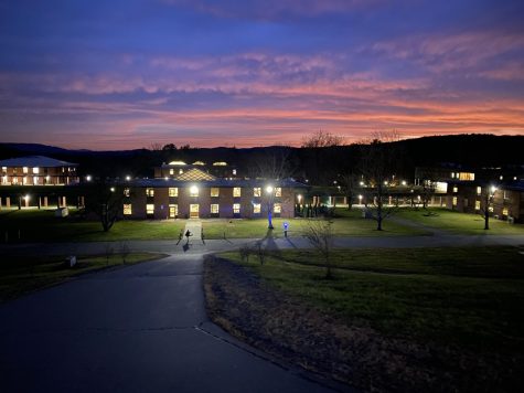 Pretty colors on a clear night